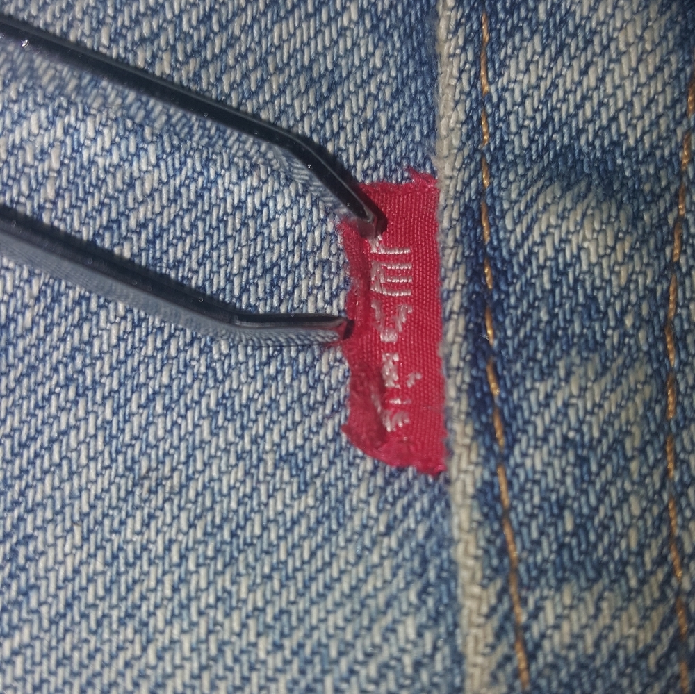 Levis LVC 67' 505xx 505 Big E Red Line Cut Off 25